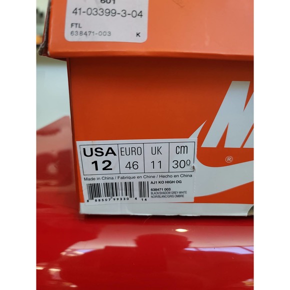 Jordan 1 AJko shadow Size 12 - Picture 2 of 9